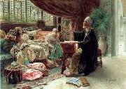 unknow artist, Arab or Arabic people and life. Orientalism oil paintings 190